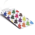 Factory Customized Printing logo Plastic Rigid PVC Luggage Tag