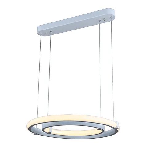 modern hanging led decorative indoor lighting chandeliers Aluminum Ring Shaped Led pendant Light