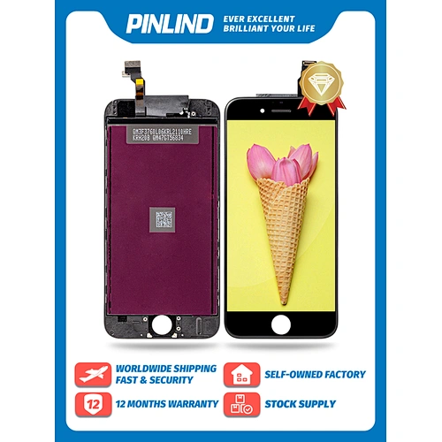Pinlind OLED Panels For iPhone 6G Display High Quality No Dead Pixel 3D Touch Screen Mobile Phone Combo Supplier 1-Year Warranty