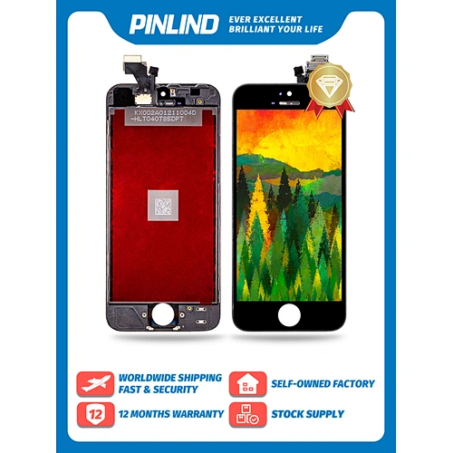 Pinlind OLED Panels For iPhone 5G Display High Quality No Dead Pixel 3D Touch Screen Mobile Phone Combo Supplier 1-Year Warranty