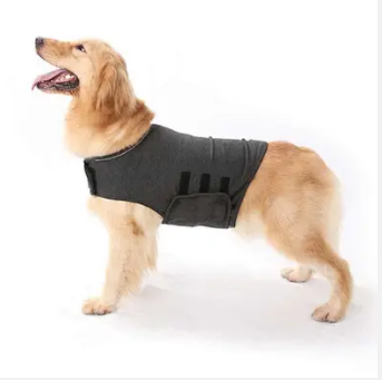 Wholesale Pet Calming Jacket Comfortable Dog Anxiety Jacket With Reflective Stripe