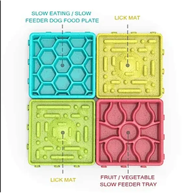 bowl dog licking mat slow feeder