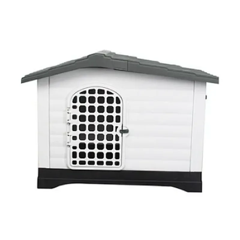 Outdoor Pet Dog Kennel House Waterproof And Windproof Large Plastic Dog House With Door