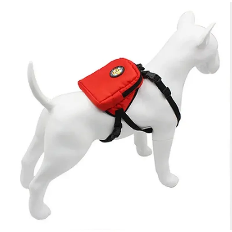 Wholesale Pet Outside Backpack Adjustable Dog Rucksack Bag Oxford Dog Backpack with Leash Harness