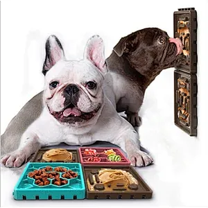 bowl dog licking mat slow feeder