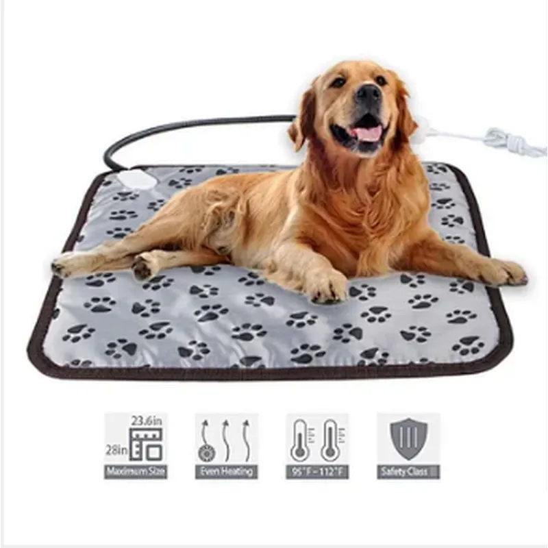 New fasion cat and dog Electric Heated Mat waterproof winter warming bed Electric blanket for pet