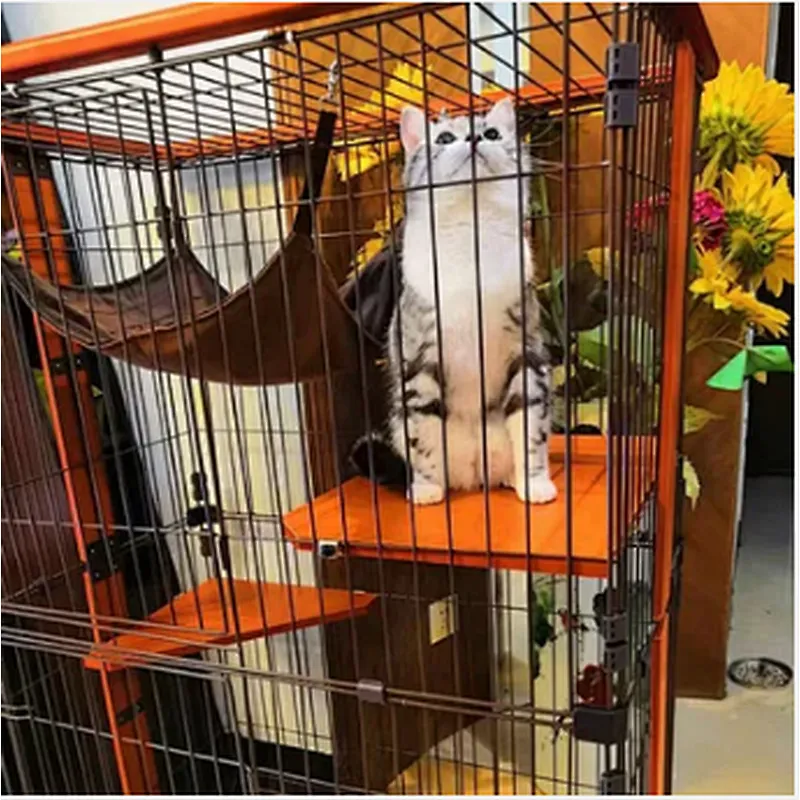 Cheap Large Cat Cage Villa Stainless Steel Luxury Big 3 Layer Cat Cage