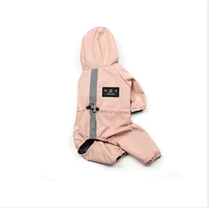 Outdoor Dog Rain Jacket Sport Clothes Breathable Reflective Waterproof Dog Rain Coat
