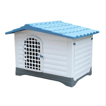 Outdoor Pet Dog Kennel House Waterproof And Windproof Large Plastic Dog House With Door