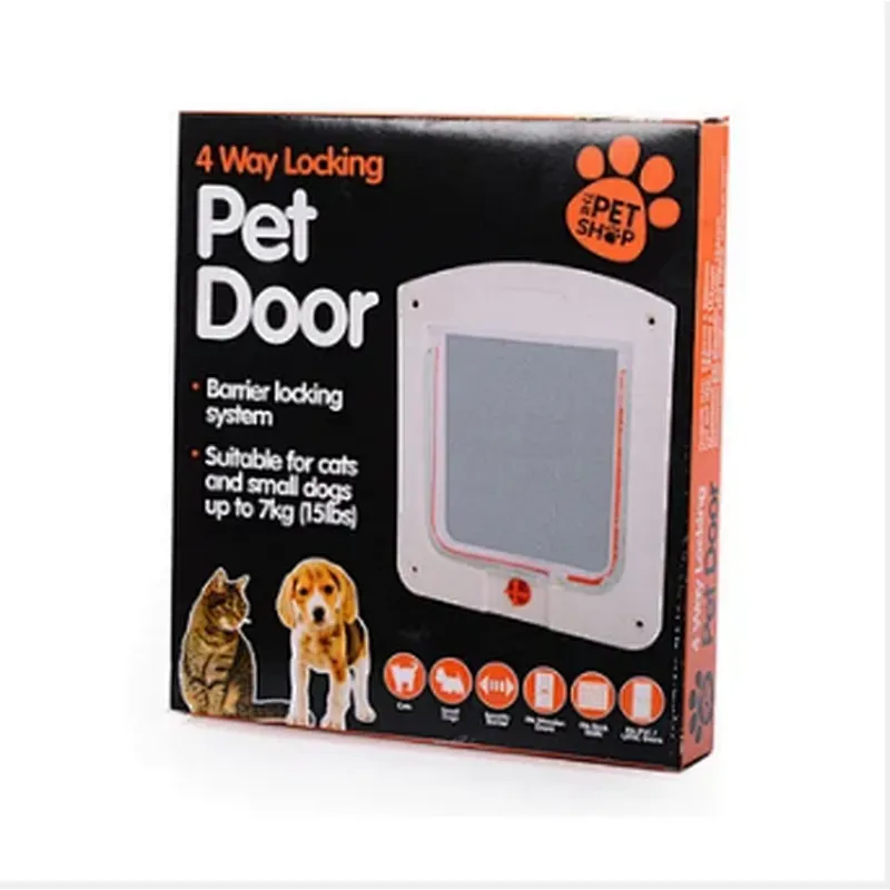 Cheap price smart cat flap automatic lockable adjustable pet door