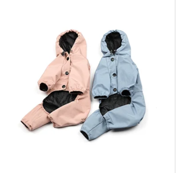 Outdoor Dog Rain Jacket Sport Clothes Breathable Reflective Waterproof Dog Rain Coat