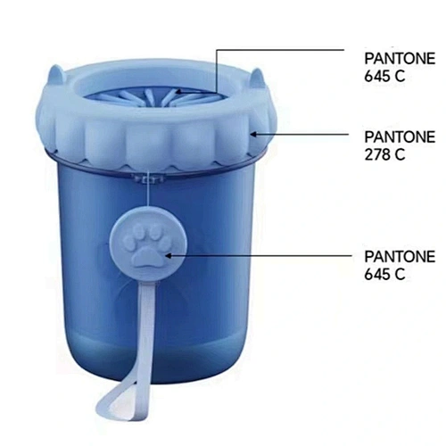 Portable pet foot cup