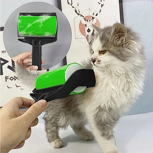 Sticky dust drum pet hair remover