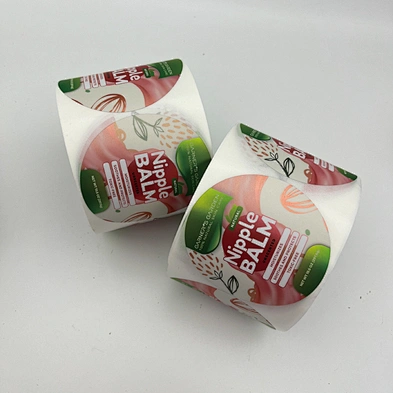 Custom Printing Cosmetic Jar Label