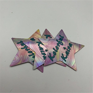 Custom Printing Adhesive Hologram Vinyl Sticker