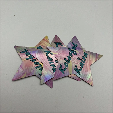 Custom Printing Adhesive Hologram Vinyl Sticker