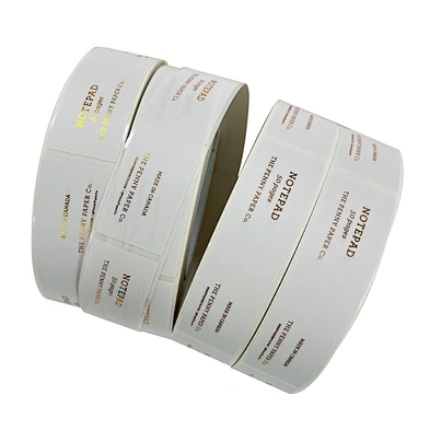 Custom Printing Waterproof Private Label Stamping with Gold Foil Stamping