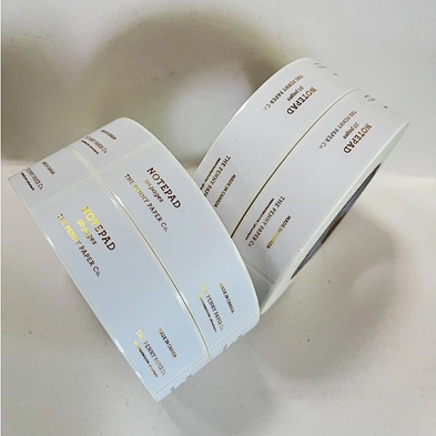 Custom Printing Waterproof Private Label Stamping with Gold Foil Stamping