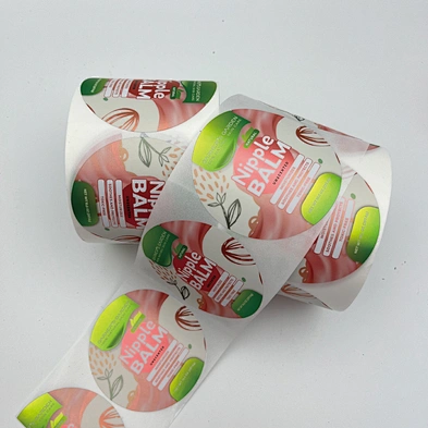 Custom Printing Cosmetic Jar Label
