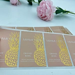 Metallic Foil Stickers