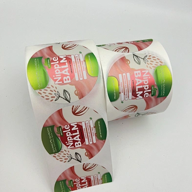 Custom Printing Cosmetic Jar Label