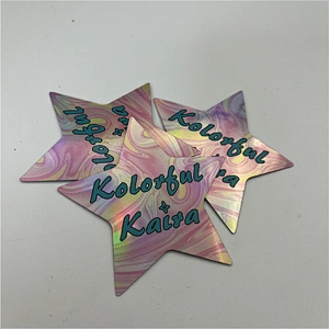 Custom Printing Adhesive Hologram Vinyl Sticker