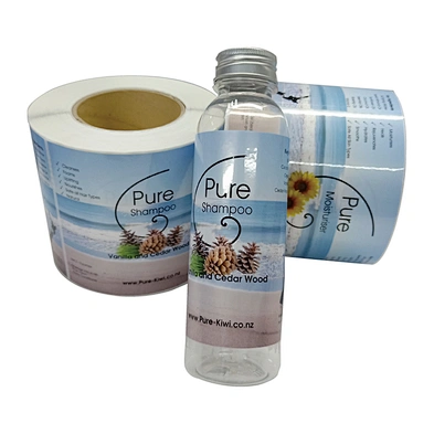 Custom Adhesive Printed Label Beverage Bottle Labels Sticker Printing