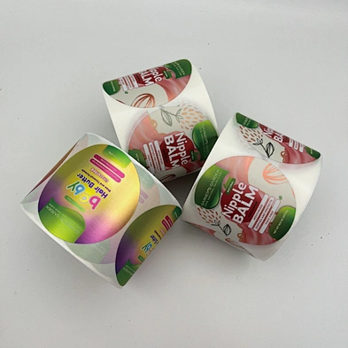 Custom Printing Cosmetic Jar Label