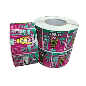 Custom Printing Metallic Foil Shiny Label for Bottle Package
