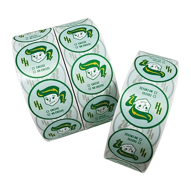 Custom Adhesive Logo Sticker Label Printing