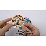 Die cut stickers labels