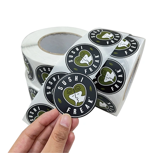 Custom Printing Waterproof Logo Sticker Label for Food Package