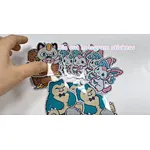 Dotted holographic labels