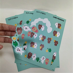 Custom Cute Kiss Cut Sticker Sheets for Kids