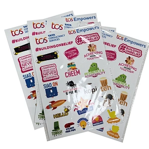 Custom kiss cut sticker pack