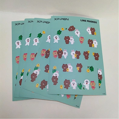Custom Cute Kiss Cut Sticker Sheets for Kids