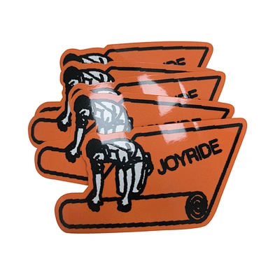 Waterproof Die cut self adhesive sticker permanent kids cartoon label vinyl sticker