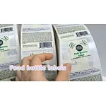 Hot Foil Stamping Food Sealing Label
