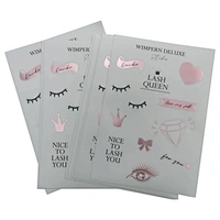 Kiss Cut Sticker Sheets with Rose Gold Foil