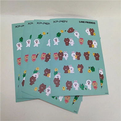 Custom Cute Kiss Cut Sticker Sheets for Kids