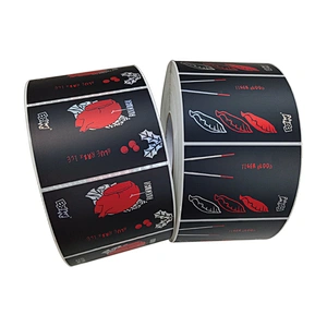 Custom Adhesive Vape Oil Label Sticker, E liquid Product Packaging Label used Holographic Material