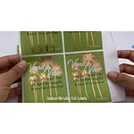 Metallic Foil Sticker
