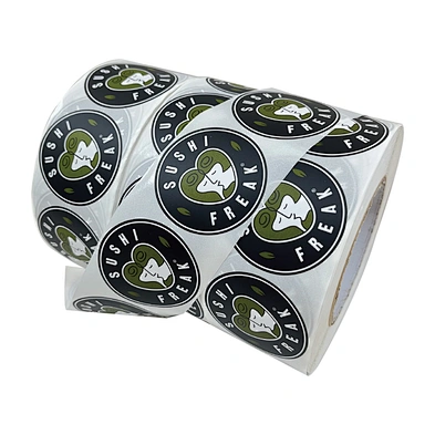 Custom Printing Waterproof Logo Sticker Label for Food Package