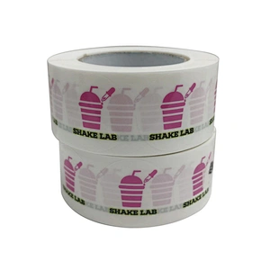 Custom Printing Clear Logo Sticker Label