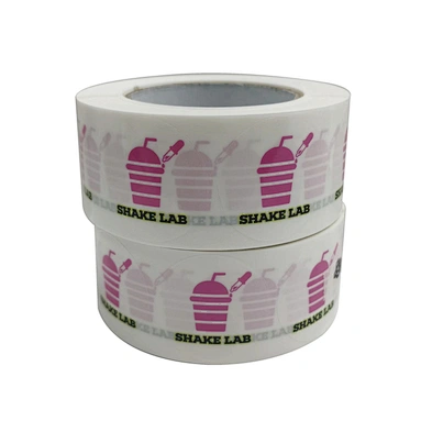 Custom Printing Clear Logo Sticker Label