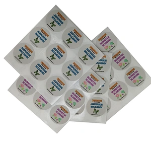 Custom Printing Waterproof Food Label Sticker in Sheet