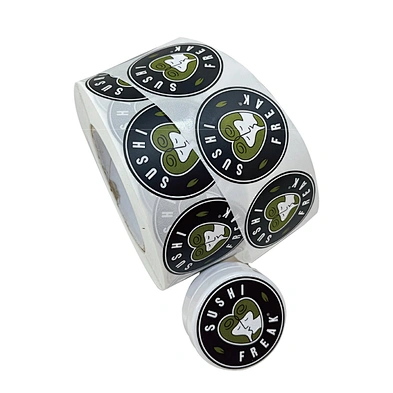 Custom Printing Waterproof Logo Sticker Label for Food Package