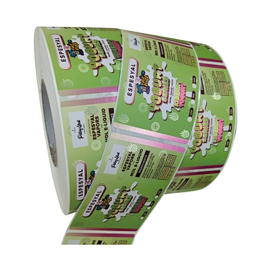 Custom Private Roll White Vinyl Label Organic Hemp Oil Logo Sticker Printing for 10 ml 30 ml 60ml Oil Bottle