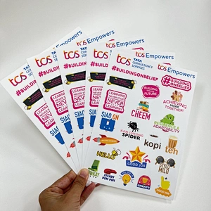 Custom kiss cut sticker pack