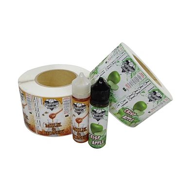 Custom Printing 10ml/30ml/60ml Vape bottle label